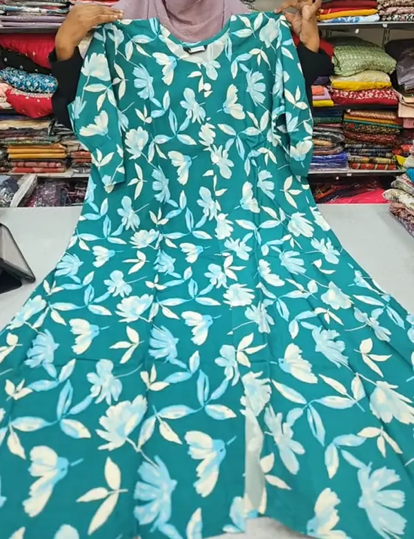 Premium Rayon Maxi Gown | 46-48 Length | MG143